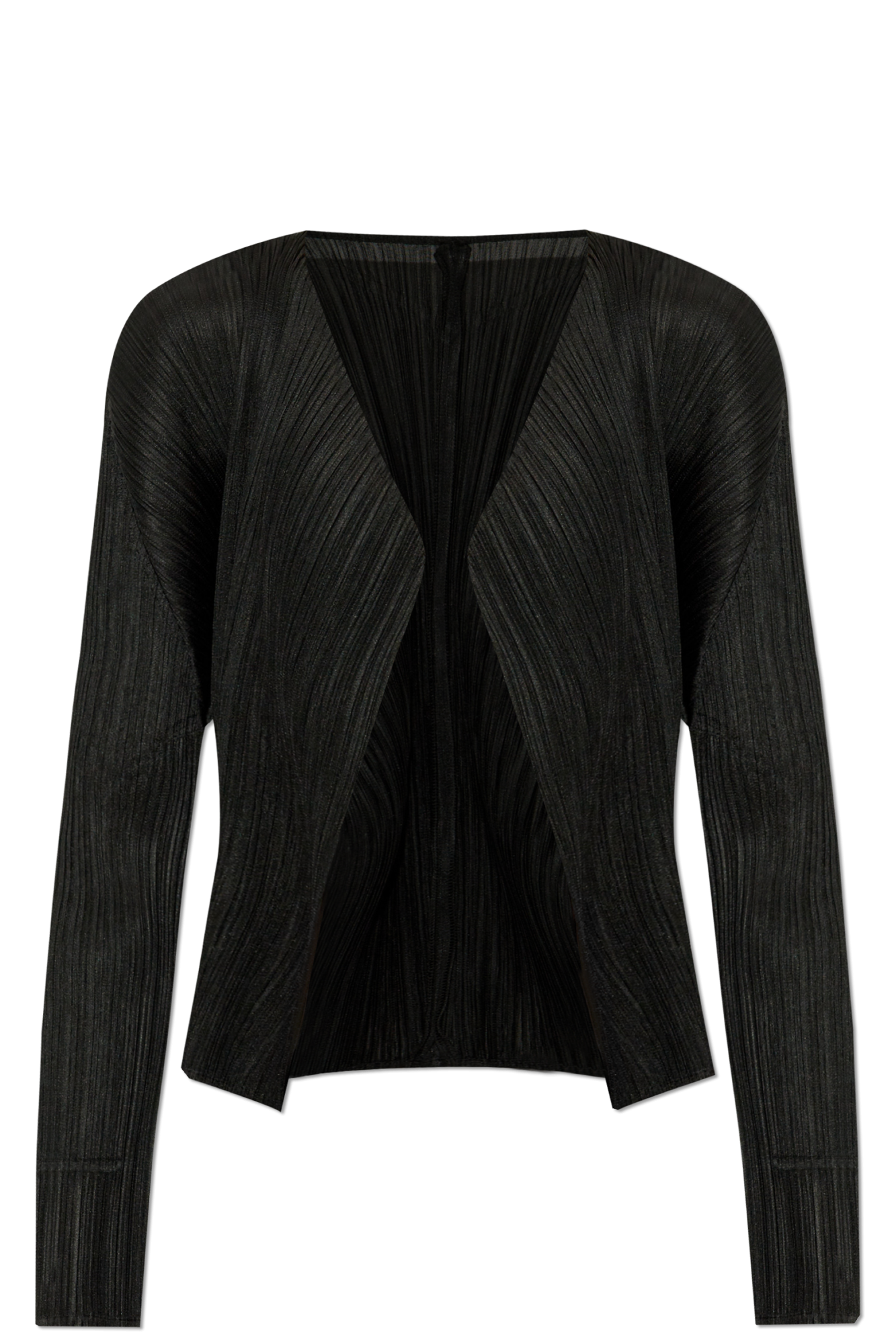 Pleats Please Issey Miyake Pleated Cardigan | Women's